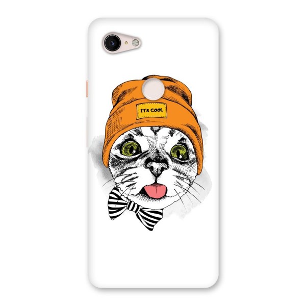 Cool cat Back Case for Google Pixel 3 XL