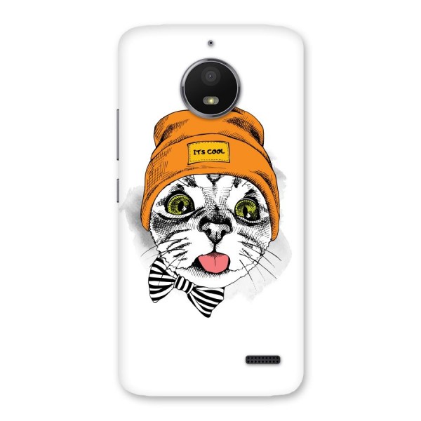 Cool cat Back Case for Moto E4