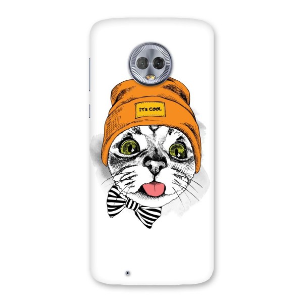 Cool cat Back Case for Moto G6