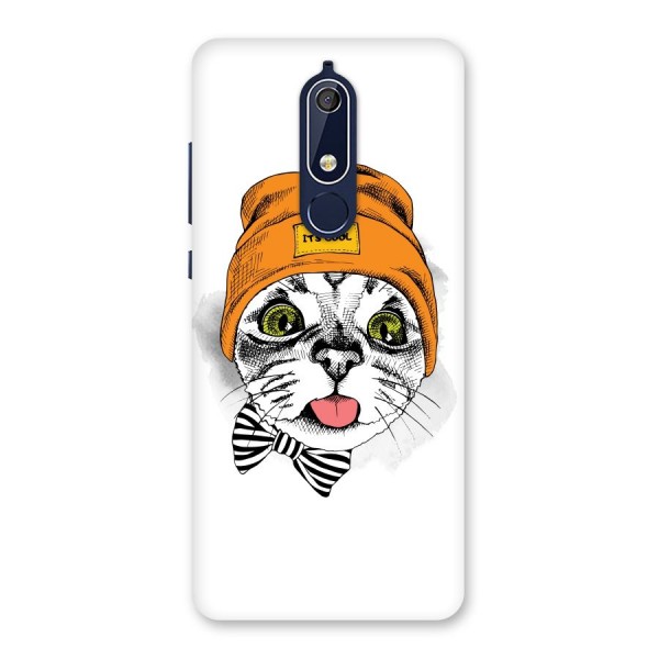 Cool cat Back Case for Nokia 5.1