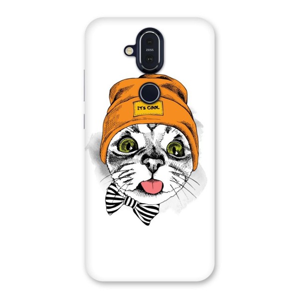 Cool cat Back Case for Nokia 8.1