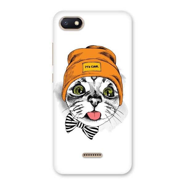 Cool cat Back Case for Redmi 6A