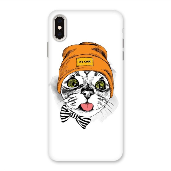 Cool cat Back Case for iPhone XS Max