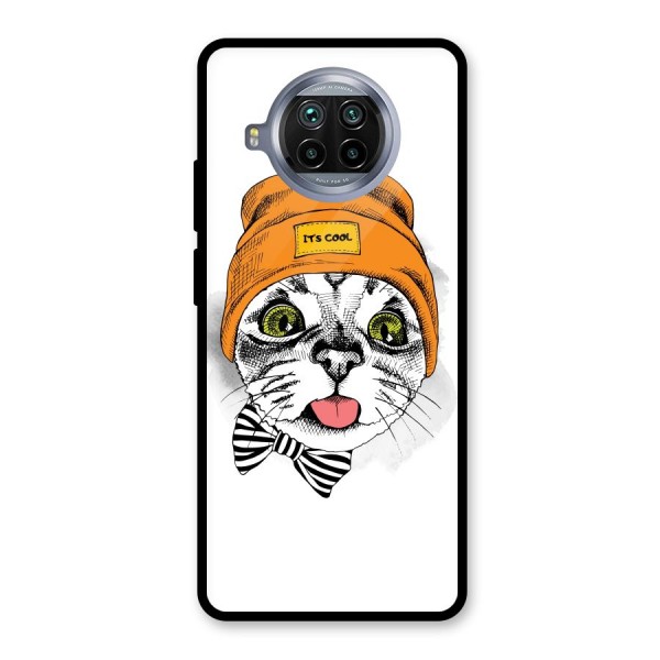 Cool cat Glass Back Case for Mi 10i