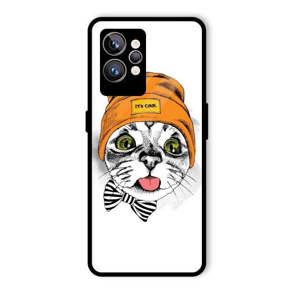 Cool cat Glass Back Case for Realme GT2 Pro