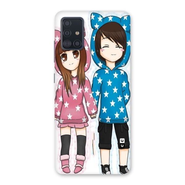 Couple In Stars Back Case for Galaxy A51