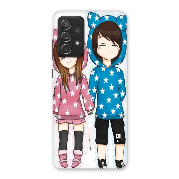 Couple In Stars Back Case for Galaxy A72