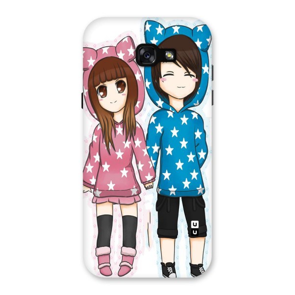 Couple In Stars Back Case for Galaxy A7 (2017)