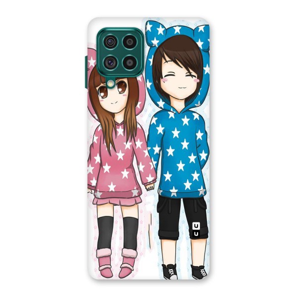 Couple In Stars Back Case for Galaxy F62