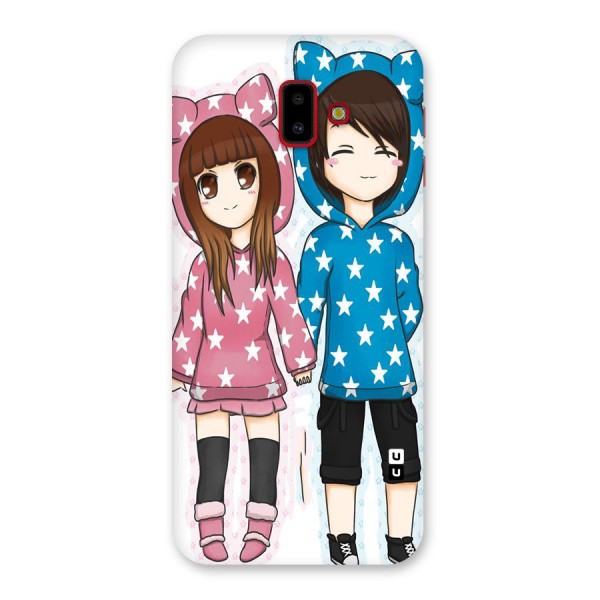 Couple In Stars Back Case for Galaxy J6 Plus