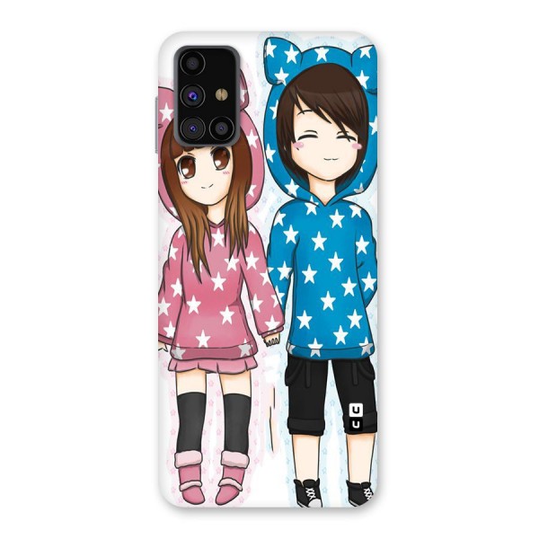 Couple In Stars Back Case for Galaxy M31s