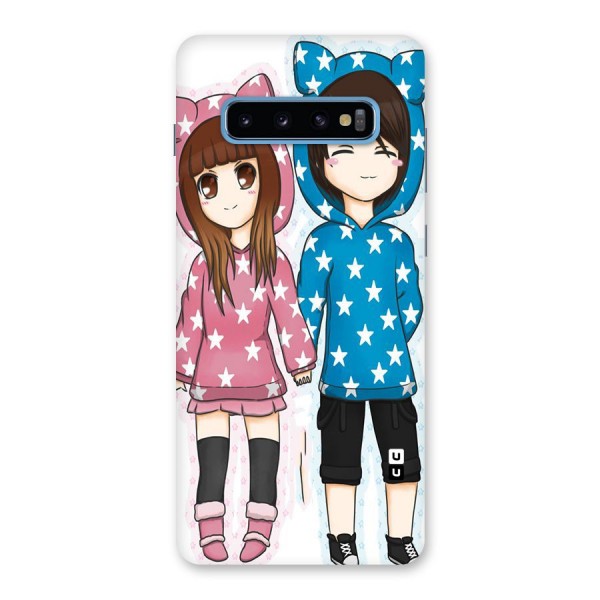 Couple In Stars Back Case for Galaxy S10 Plus