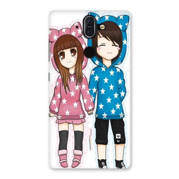 Couple In Stars Back Case for Nokia 8 Sirocco