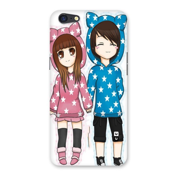 Couple In Stars Back Case for Oppo A71