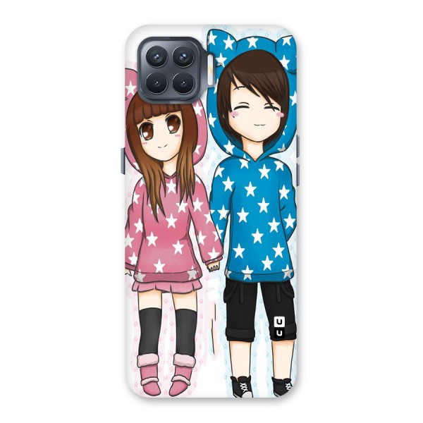 Couple In Stars Back Case for Oppo F17 Pro