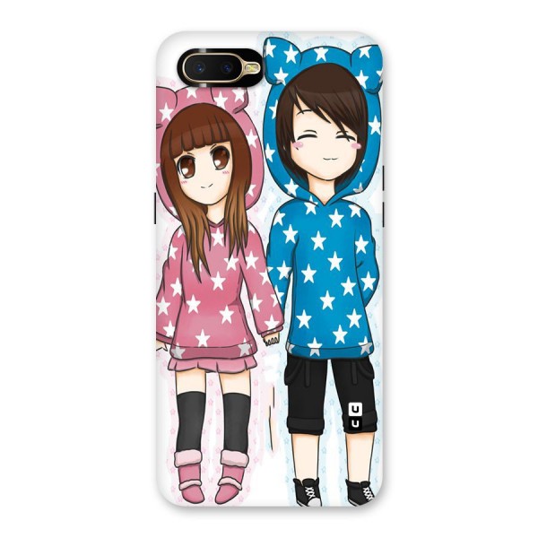 Couple In Stars Back Case for Oppo K1