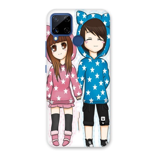 Couple In Stars Back Case for Realme C12