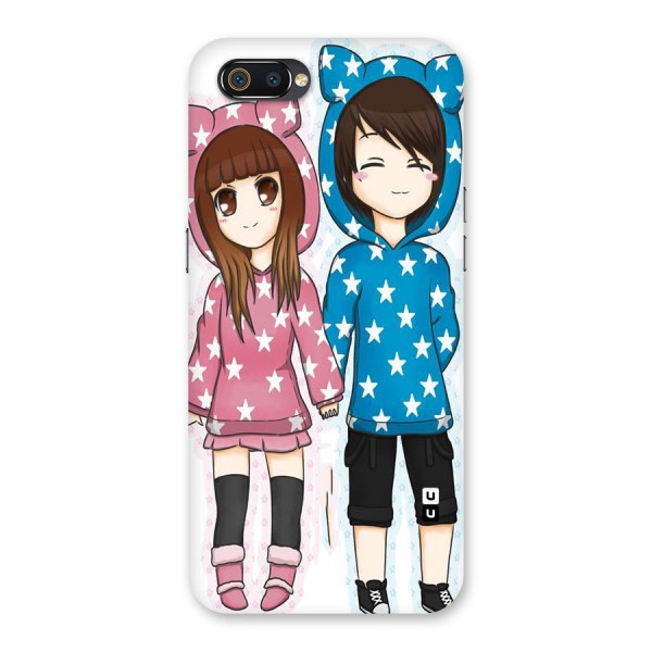 Couple In Stars Back Case for Realme C2