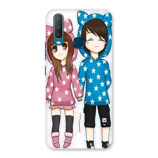 Couple In Stars Back Case for Vivo Y12