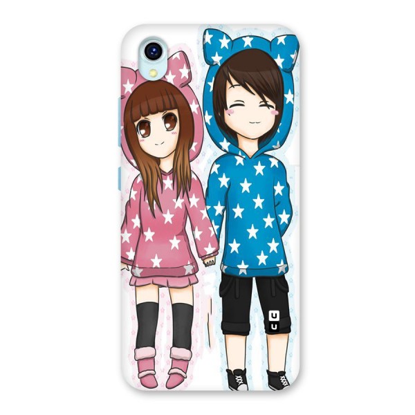 Couple In Stars Back Case for Vivo Y1s