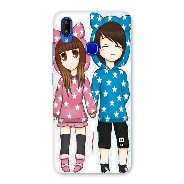 Couple In Stars Back Case for Vivo Y91