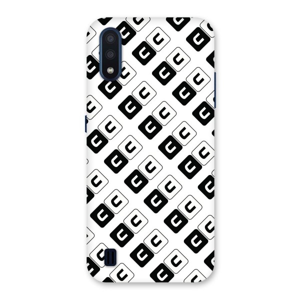 CoversCart Diagonal Banner Back Case for Galaxy M01