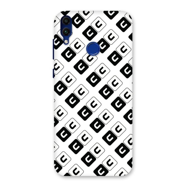 CoversCart Diagonal Banner Back Case for Honor 8C