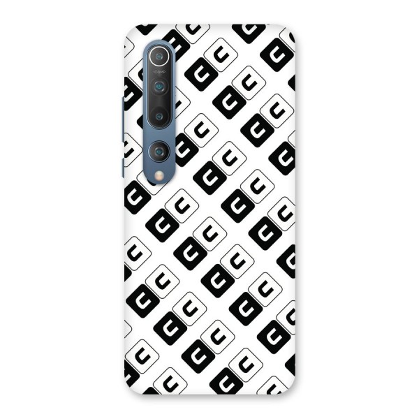 CoversCart Diagonal Banner Back Case for Mi 10