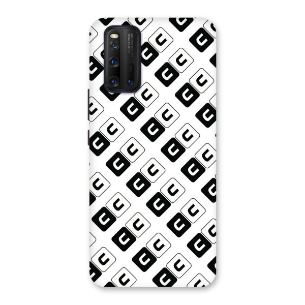 CoversCart Diagonal Banner Back Case for Vivo iQOO 3