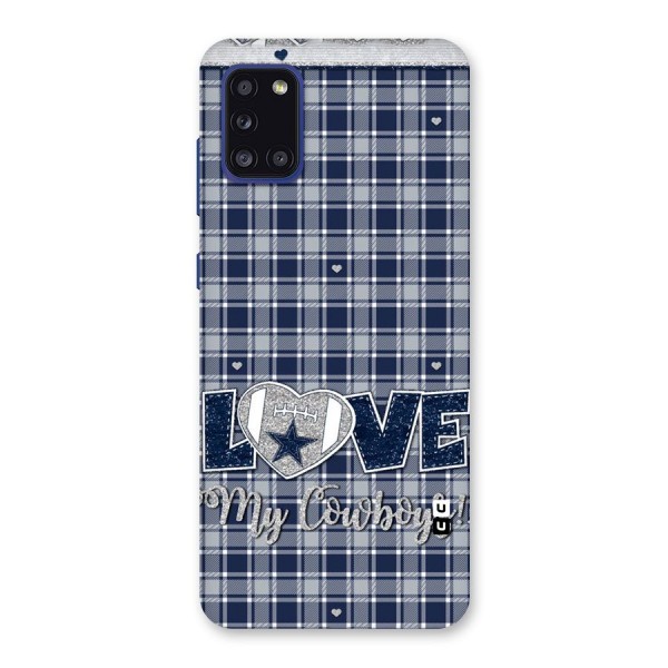 Cowboy Love Back Case for Galaxy A31