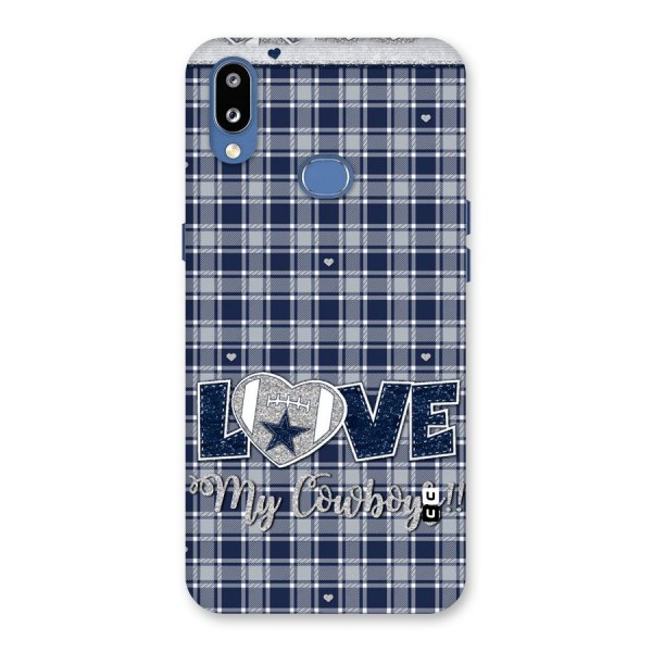 Cowboy Love Back Case for Galaxy M01s