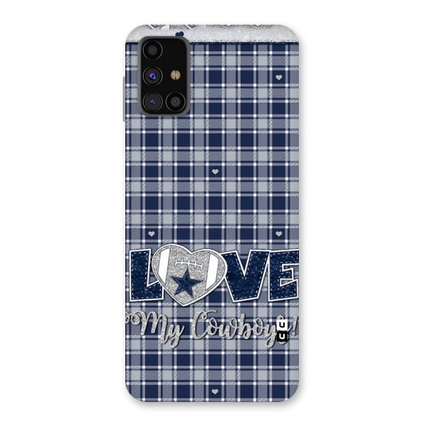 Cowboy Love Back Case for Galaxy M31s