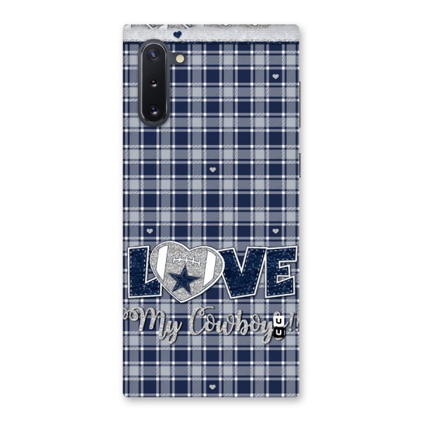 Cowboy Love Back Case for Galaxy Note 10