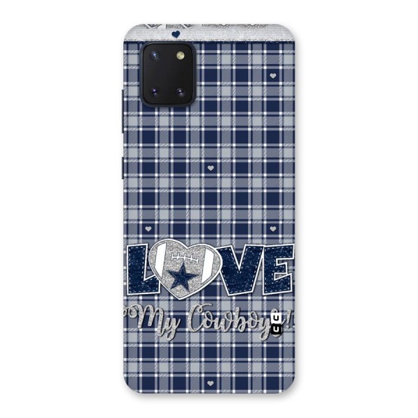 Cowboy Love Back Case for Galaxy Note 10 Lite