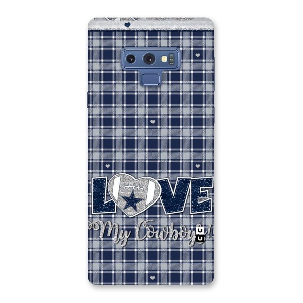 Cowboy Love Back Case for Galaxy Note 9