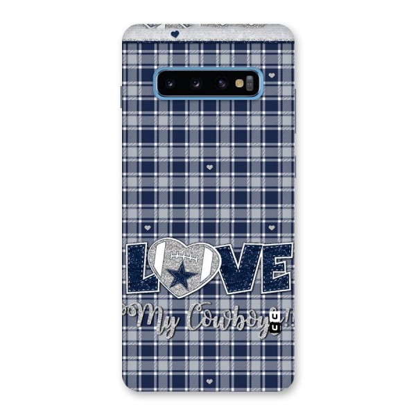 Cowboy Love Back Case for Galaxy S10 Plus