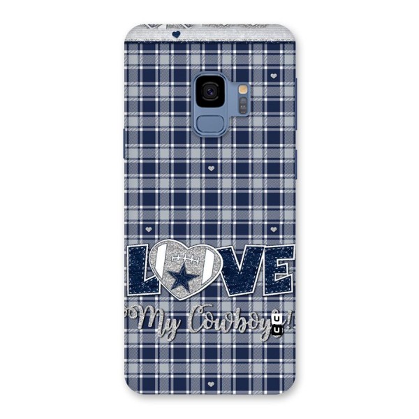 Cowboy Love Back Case for Galaxy S9