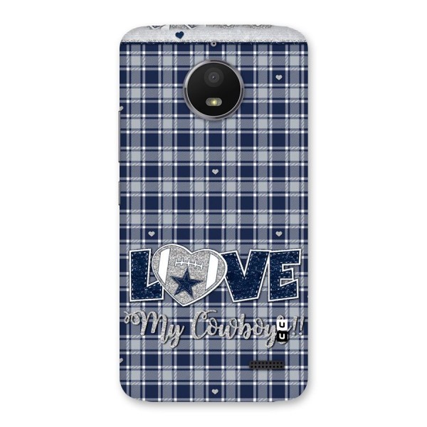 Cowboy Love Back Case for Moto E4