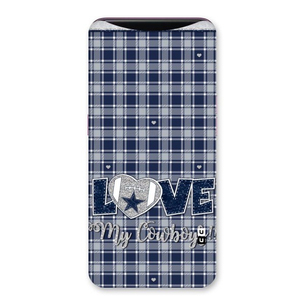 Cowboy Love Back Case for Oppo Find X