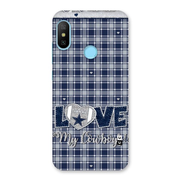 Cowboy Love Back Case for Redmi 6 Pro