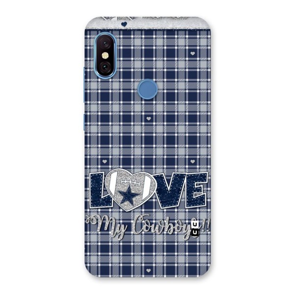 Cowboy Love Back Case for Redmi Note 6 Pro