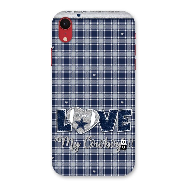 Cowboy Love Back Case for iPhone XR