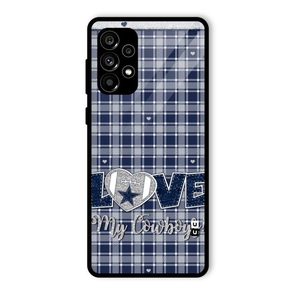 Cowboy Love Glass Back Case for Galaxy A73 5G