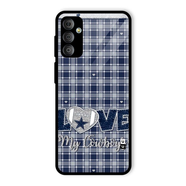 Cowboy Love Glass Back Case for Galaxy F23