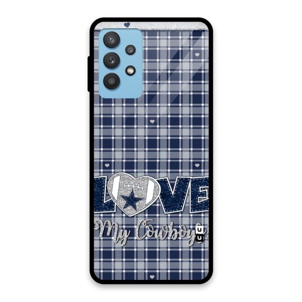 Cowboy Love Glass Back Case for Galaxy M32 5G