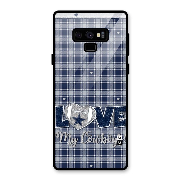 Cowboy Love Glass Back Case for Galaxy Note 9