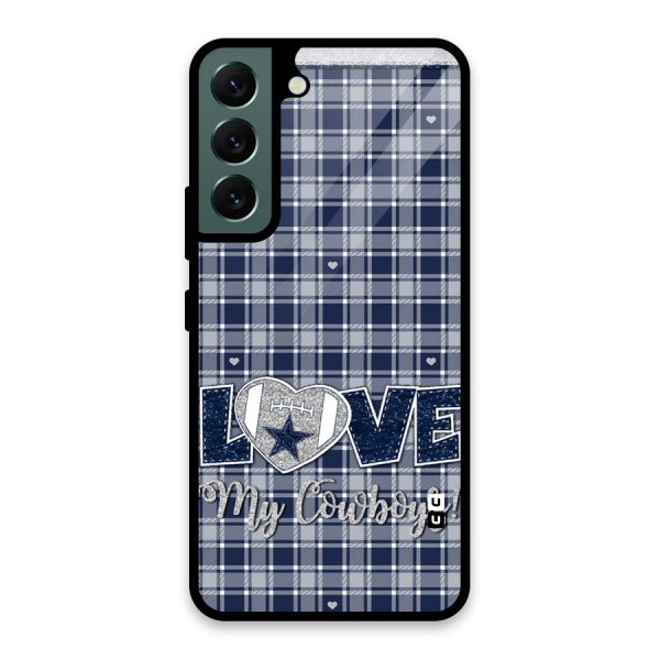 Cowboy Love Glass Back Case for Galaxy S22 5G