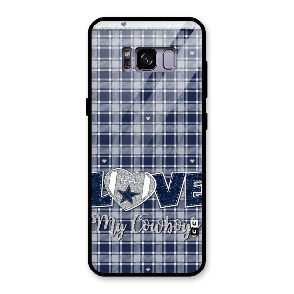 Cowboy Love Glass Back Case for Galaxy S8