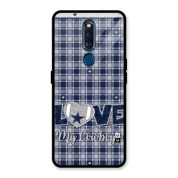 Cowboy Love Glass Back Case for Oppo F11 Pro