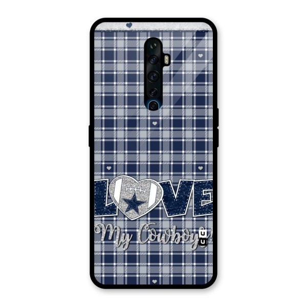 Cowboy Love Glass Back Case for Oppo Reno2 Z